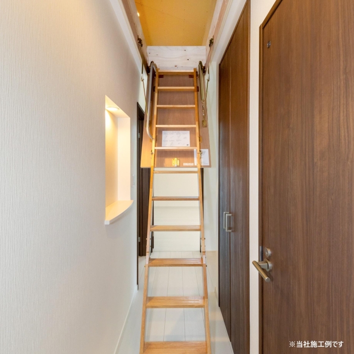 屋根裏収納/施工例