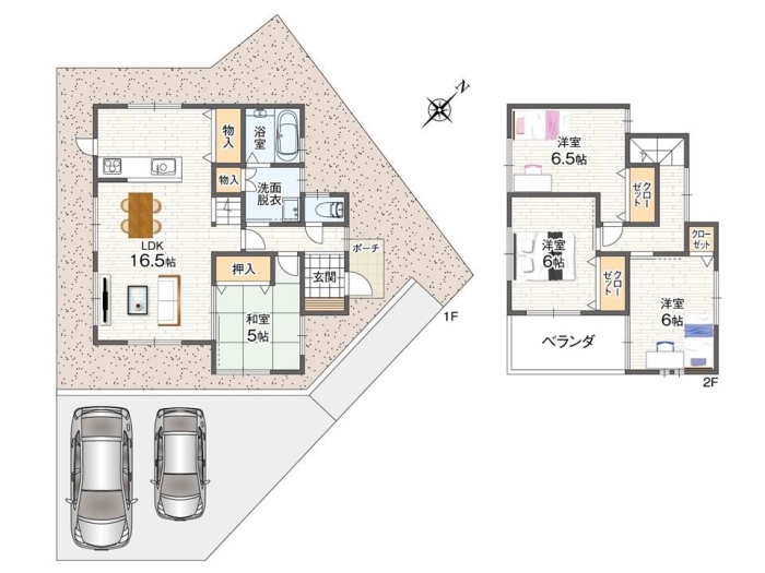 C-1号地(PLAN①)