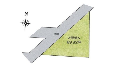 川北3丁目 （建築条件無売地）