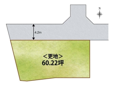 逢坂2丁目（建築条件無売地）