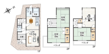 六万寺町1丁目