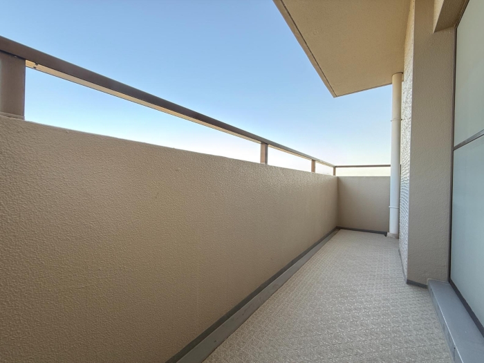 北東側バルコニー
