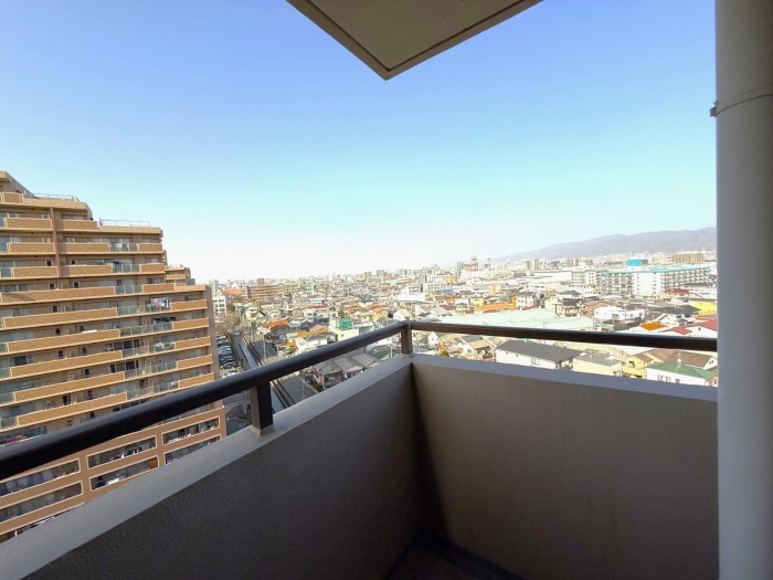 北東側バルコニー