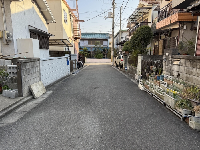 前面道路
