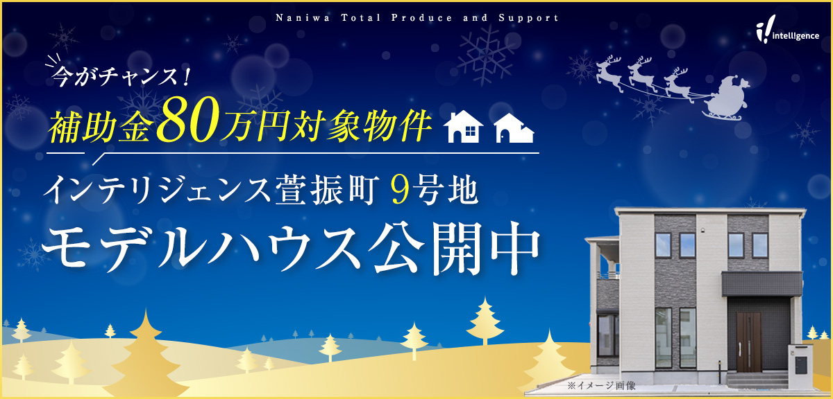 intelligence萱振町 9号地モデルハウスのメインビジュアル画像